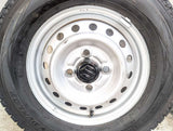 ダンロップ ウィンターマックス SV01 145R12 6PRLT /スズキ純正 A10D 3.5J+ 100-4穴 4本
