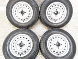 ダンロップ ウィンターマックス SV01 145R12 6PR /　 A100 4.0J+ 100-4穴 4本
