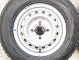 ダンロップ ウィンターマックス SV01 145R12 6PR /　 A100 4.0J+ 100-4穴 4本