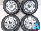 ブリヂストン W300 145/80R12 80/78N LT /WEDS キャロウィン M74 3.5J+ 100-4穴 4本