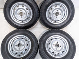 ダンロップ ウィンターマックス　SV01 145/80R12 80/78N LT /WEDS キャロウィン T3 3.5J+ 100-4穴 4本
