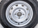ダンロップ ウィンターマックス　SV01 145/80R12 80/78N LT /WEDS キャロウィン T3 3.5J+ 100-4穴 4本