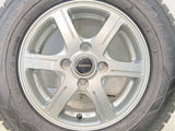 グッドイヤー アイスナビ 6 155/80R13  /　 BALMINUM 4.5J+35 100-4穴 4本