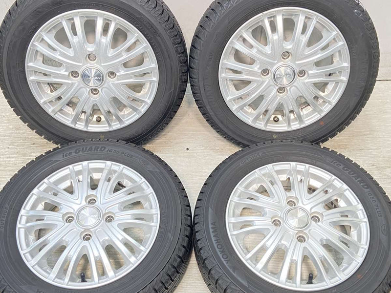 ヨコハマ アイスガード iG50 PLUS 155/65R13 /　 LEBEN 4.0J+45 100-4穴 4本