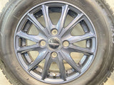 ブリヂストン ブリザック VRX3 145/80R13  /　 WAREN 4.0J+45 100-4穴 4本