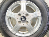 ブリヂストン アイスパートナー2 145/80R13  /　 ストラテジー 4.0J+43 100-4穴 4本