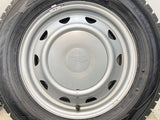 ダンロップ ウィンターマックス WM02 155/70R13  /　 キャロウィン LZ 4.0J+ 100/110/114.3-4穴 4本