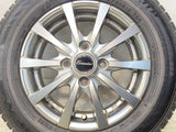 ダンロップ ウィンターマックス WM02 145/80R13  /　 エクシーダー 4.0J+43 100-4穴 4本
