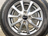 グッドイヤー アイスナビ 7 145/80R13  /　 エクシーダ 4.0J+45 100-4穴 4本