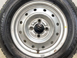 ダンロップ ウィンターマックス WM02 145/80R13  /スズキ純正  4.0J+ 100-4穴 4本
