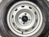 ダンロップ ウィンターマックス SV01 165R13 6PR /　 キャロウィン E4 4.5J+ 100-4穴 4本