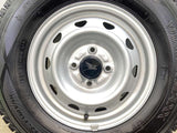 ダンロップ ウィンターマックス SV01 165R13 6PR /　 キャロウィン E4 4.5J+ 100-4穴 4本