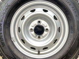 ダンロップ ウィンターマックス SV01 165R13 6PR /　 キャロウィン E4 4.5J+ 100-4穴 4本