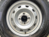 ダンロップ ウィンターマックス SV01 165/80R13 90/88LT /　 キャロウィン E4 4.5J+ 100-4穴 4本