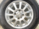 グッドイヤー アイスナビ 7 145/80R13  /　 ティラード アルファー 4.0J+42 100-4穴 4本