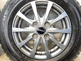 ダンロップ ウィンターマックス WM02 145/80R13  /　 エクシーダ 4.0J+45 100-4穴 4本