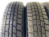 ダンロップ ウィンターマックス WM02 145/80R13  /　 エクシーダ 4.0J+45 100-4穴 4本