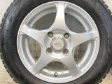 ブリヂストン ブリザック VRX2 155/65R13  /　 GRASS 4.0J+42 100-4穴 4本