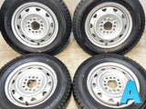ダンロップ ウィンターマックス WM02 145/80R13  /　 LZ 4.0J+ 100/110/114.3-4穴 4本