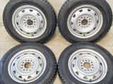 ダンロップ ウィンターマックス WM02 145/80R13  /　 LZ 4.0J+ 100/110/114.3-4穴 4本