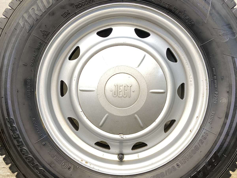 ブリヂストン ブリザック VL10A 165/80R13 90/88LT /　 JECT LZ 5.0J+ 100/110/114.3-4穴 4本