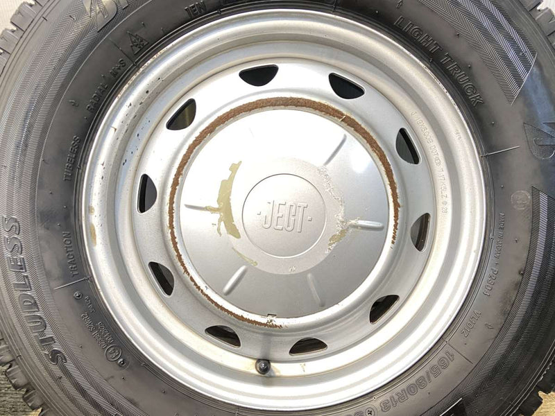 ブリヂストン ブリザック VL10A 165/80R13 90/88LT /　 JECT LZ 5.0J+ 100/110/114.3-4穴 4本
