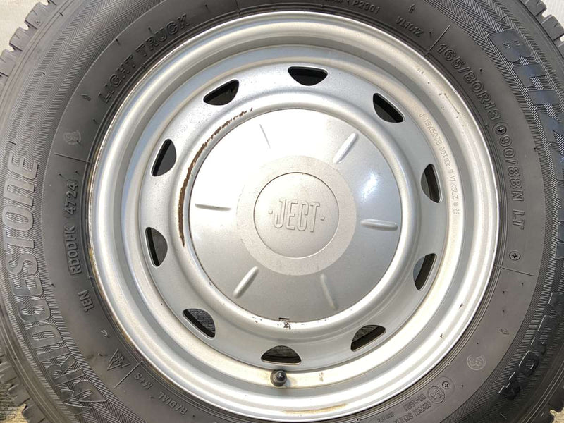 ブリヂストン ブリザック VL10A 165/80R13 90/88LT /　 JECT LZ 5.0J+ 100/110/114.3-4穴 4本