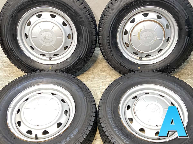 ブリヂストン ブリザック VL10A 165/80R13 90/88LT /　 JECT LZ 5.0J+ 100/110/114.3-4穴 4本