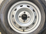 ダンロップ ウィンターマックス SV01 165R13 6PR /　 キャロウィン E4 4.5J+ 100-4穴 4本