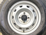 ダンロップ ウィンターマックス SV01 165R13 6PR /　 キャロウィン E4 4.5J+ 100-4穴 4本