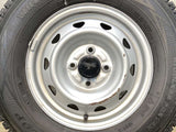 ダンロップ ウィンターマックス SV01 165R13 6PR /　 キャロウィン E4 4.5J+ 100-4穴 4本