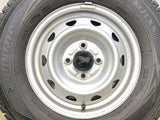 ダンロップ ウィンターマックス SV01 165R13 6PR /　 キャロウィン E4 4.5J+ 100-4穴 4本