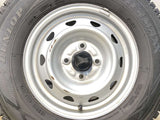 ダンロップ ウィンターマックス SV01 165R13 6PR /　 キャロウィン E4 4.5J+ 100-4穴 4本
