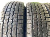 ダンロップ ウィンターマックス SV01 165R13 6PR /　 キャロウィン E4 4.5J+ 100-4穴 4本