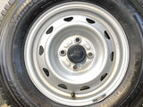ブリヂストン ブリザック VL10A 165/80R13 90/88LT /　 JECT E4 4.5J+ 100-4穴 4本