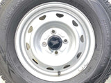 ダンロップ ウィンターマックス SV01 165R13 6PR /　 キャロウィン E4 4.5J+ 100-4穴 4本