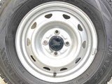 ダンロップ ウィンターマックス SV01 165R13 6PR /　 キャロウィン E4 4.5J+ 100-4穴 4本