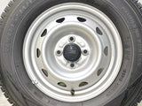 ダンロップ ウィンターマックス SV01 165R13 6PR /　 キャロウィン E4 4.5J+ 100-4穴 4本