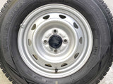 ダンロップ ウィンターマックス SV01 165R13 6PR /　 キャロウィン E4 4.5J+ 100-4穴 4本