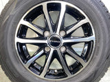 ダンロップ ウィンターマックス WM02 145/80R13  /　 E VANCE 4.0J+45 100-4穴 4本