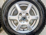 ダンロップ ウィンターマックス WM02 145/80R13  /　 WEZEN 4.0J+42 100-4穴 4本