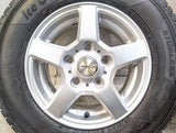 ヨコハマ アイスガード iG91 165/80R13 94/93N LT /　 SIBILLA V78 5.0J+45 114.3-5穴 4本