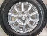 ダンロップ ウィンターマックス WM02 155/80R13  /　 JOKER 5.0J+36 100-4穴 4本