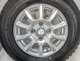 ダンロップ ウィンターマックス WM02 155/80R13  /　 JOKER 5.0J+36 100-4穴 4本