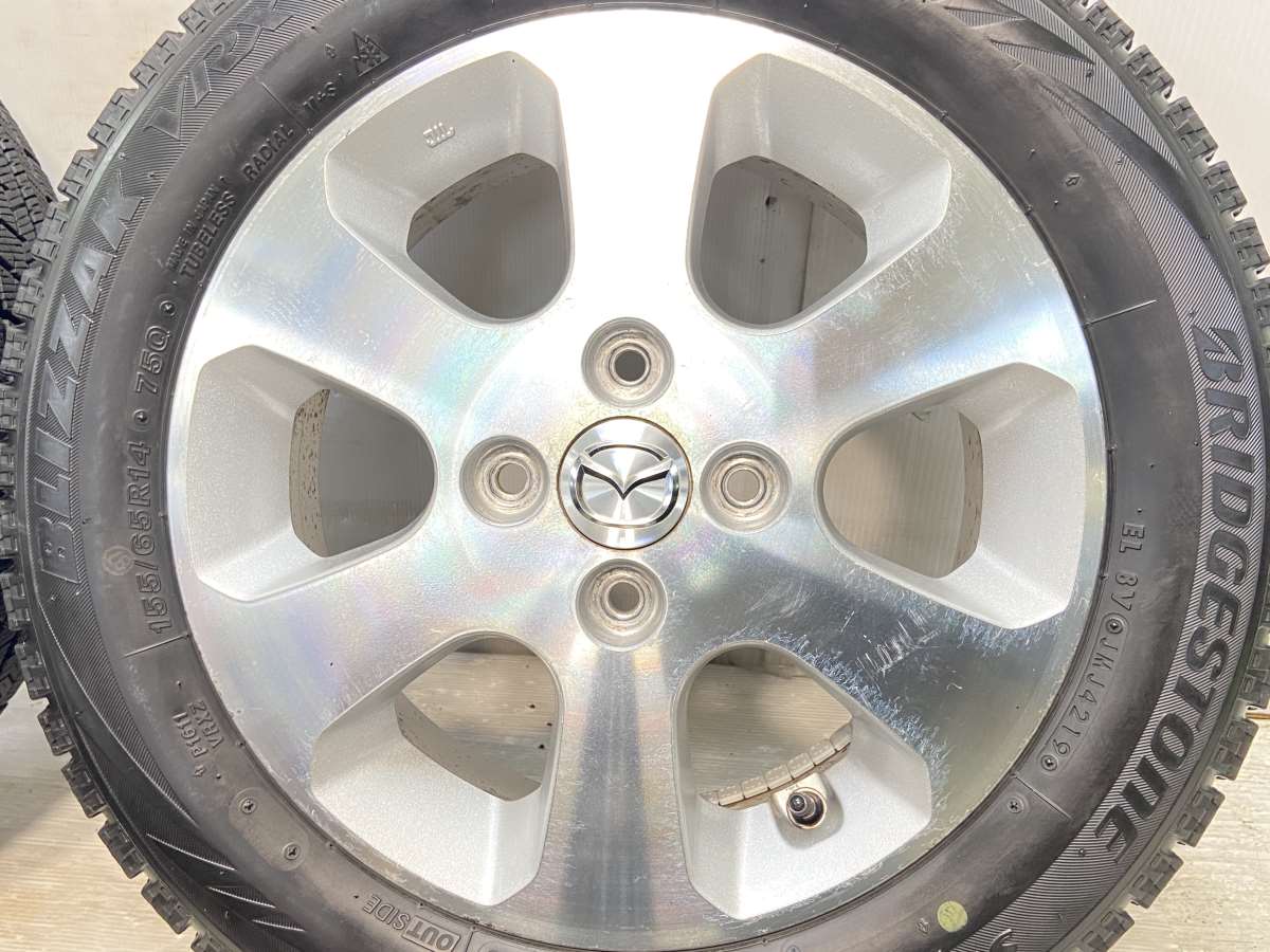 ブリヂストン ブリザックVRXラパン155/65/R14 75Q 日本製 ともす