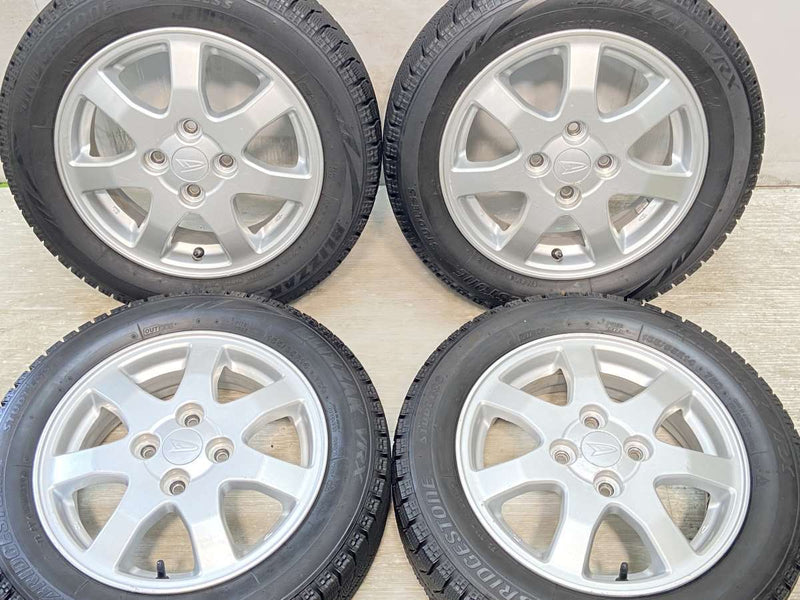 ダイハツ純正アルミ155/65R14ラジアルタイヤ