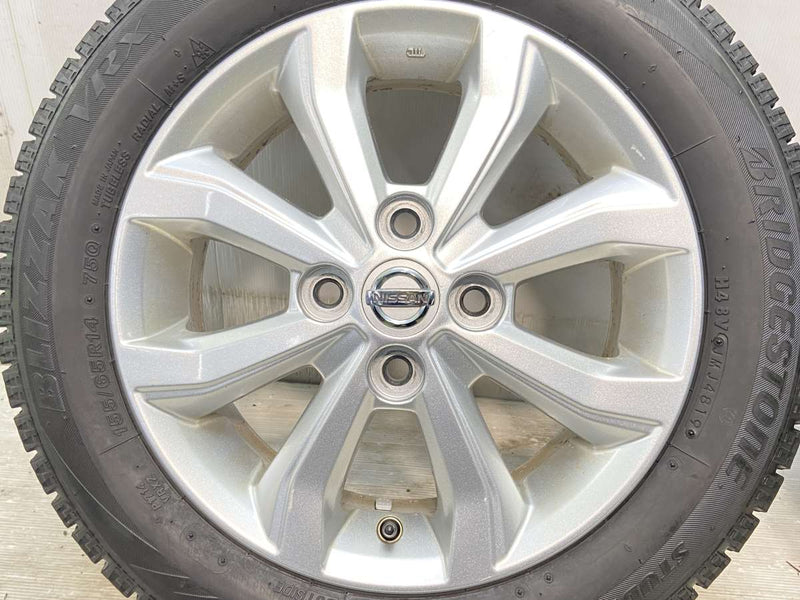 ブリヂストン ブリザック VRX 155/65R14 /日産純正 4.5J+46 100-4穴 4