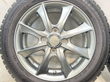 ダンロップ ウィンターマックス WM02 155/65R14  /　 LEBEN 4.5J+45 100-4穴 4本