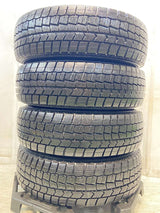 ダンロップ ウィンターマックス WM02 185/70R14  /　 キャロウィン 5.0J+ 100-4穴 4本
