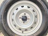 ダンロップ ウィンターマックス WM02 185/70R14  /　 キャロウィン 5.0J+ 100-4穴 4本